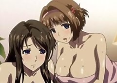 Shy Anime Lesbian Doggystyle Fuck