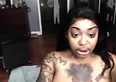 Thick Tatted Ebony Huge Ass And Tits
