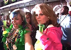 Girls Flashing at Mardi Gras