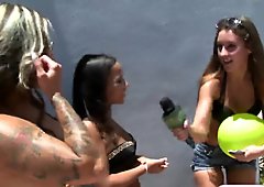Sexy Young Lesbians Are Having Intense Sex In Clothes Shop