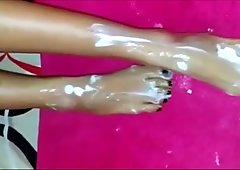 Tinas creamy feet
