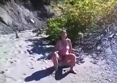 housewife on a nude beach