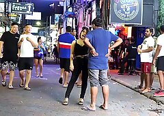 Pattaya Ambling utca éjszakai élet 2019 (THAIFÖLDI LÁNYOK)